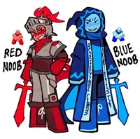 Red and blue noob