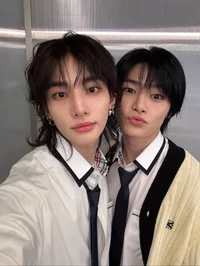 Hyunjin and Jeongin