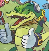 Vector The Crocodile