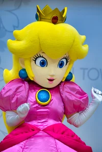 Peach mascot