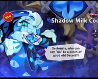 Shadow milk cookie 