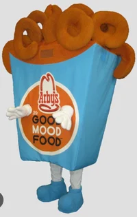 Arbys fries mascot