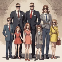 Rich spy family