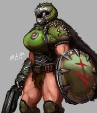 Fem Doom Slayer