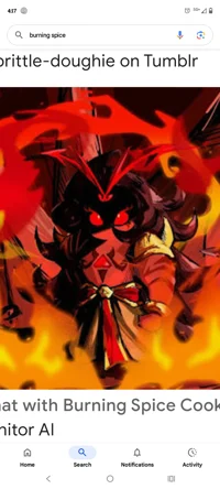 Burning Spice Cookie