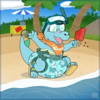 A Diapered Totodile