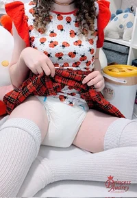 Diapered Schoolgirl