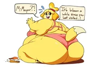 Obese Isabelle
