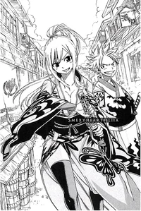 Lucy and Natsu 
