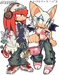 Rouge x Knuckles 
