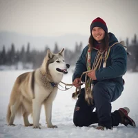 Inuksuk Dog Sledder
