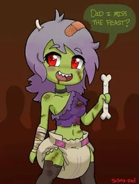 Diapered Zombie 