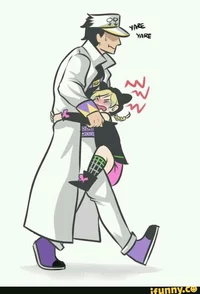 Jotaro y Jolyne 