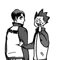 Tendou e Ushijima BR