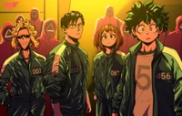 MHA x Squid Game