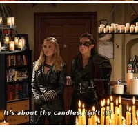 Lexa and the Candles