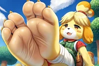 Hyper Isabelle feet
