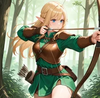Elf Girl Isekai TG