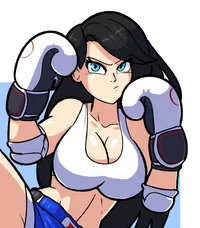 AU-Zoey Kickboxer