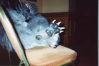 Smelly werewolf feet