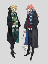 Emerald dúo Hogwarts