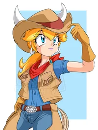 Cowgirl Peach