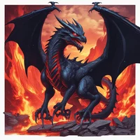 Male Lava Dragon