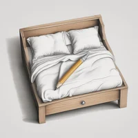 Pencil in my bed