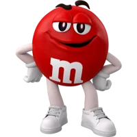 red m n m