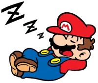 Sleep mario