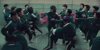 Squid game fight