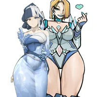 Luna and Emma Frost