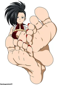 Momo Yaoyorozu Feet