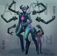 Robin ayou and AL-AN