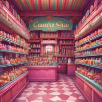 Inside a Candy Shop