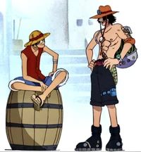 Ace and Luffy
