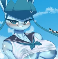 Glaceon schoolgirl 