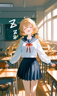 Sleepwalking Student