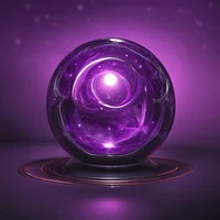 Purple wise ball