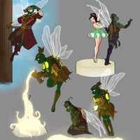 ROTTMNT FAIRY AU