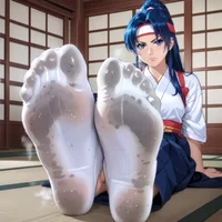 Tough Girl in Temple