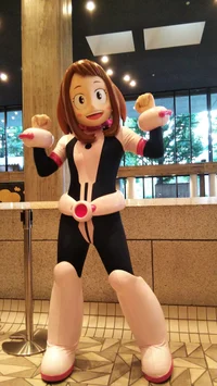 Uraraka mascot