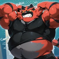 musclegut incineroar