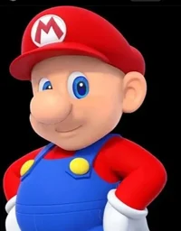 Shaved Mario