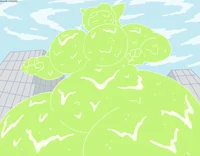 Giant Slime Girl Tf
