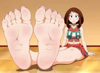 Ochako Uraraka Feet