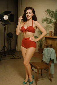 1960s Pinup Girl