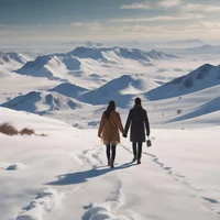 Long Distance Couple