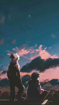 Bakugo and Deku