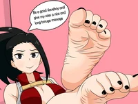 Momo Yaoyorozu Feet